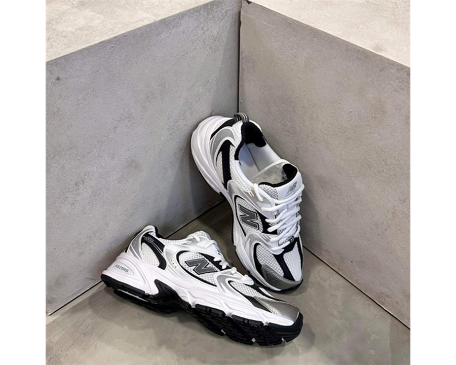 Giày New Balance 530 Panda GR530LB | giày nb 530 trắng đen